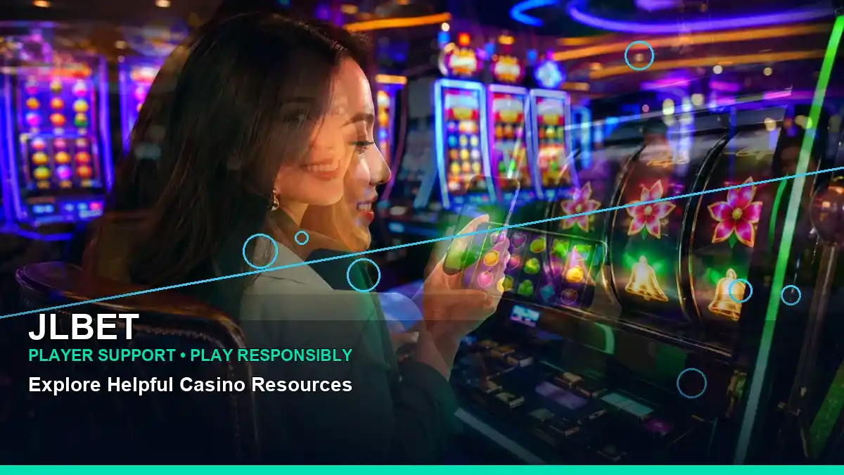 JLBET layered collage duo online slot games highlighting mobile-friendly casino play