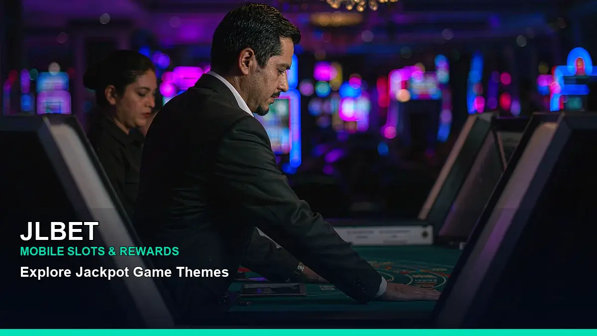 JLBET right-framed live casino table games highlighting mobile-friendly casino play