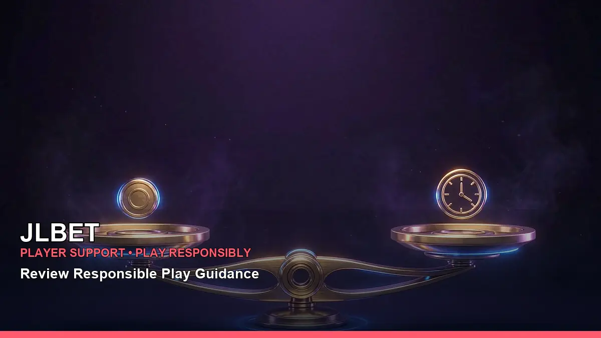 JLBET high-energy play responsible gaming guide in a timer still life layout for Philippine players