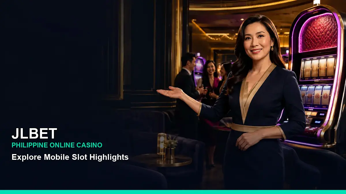 JLBET celebratory VIP casino rewards highlighting mobile-friendly casino play